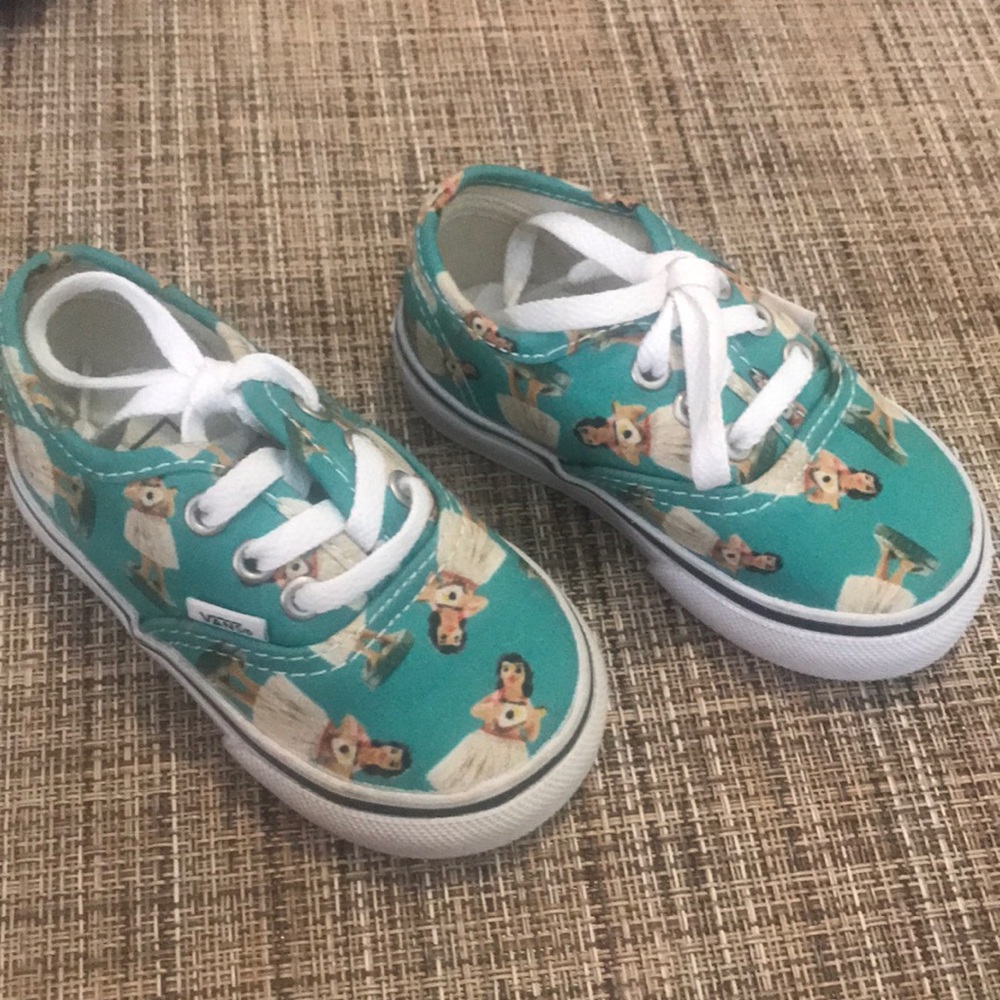 Hula girl vans